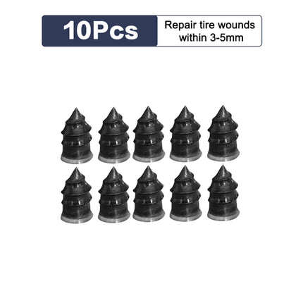 10/30Pcs Car Tyre Repair Rubber Nail Set Universal Car Motorcycle Tyre