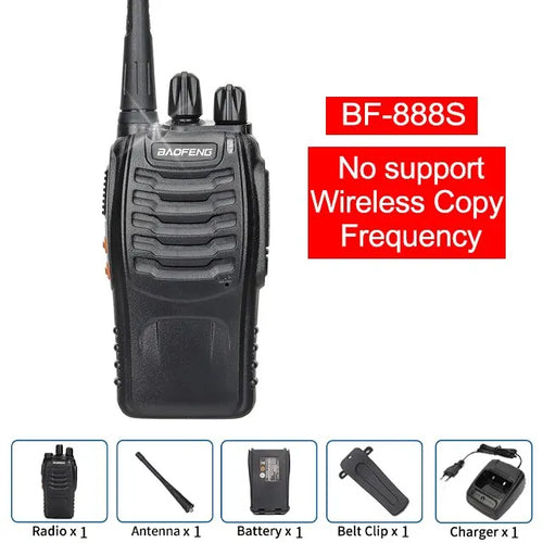 1/2 PCS Baofeng BF 888S Walkie Talkie UHF 400 470MHz 888s Long Range