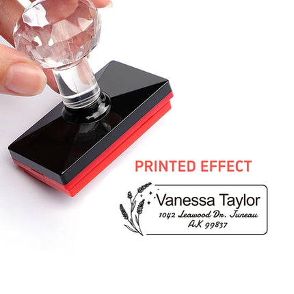 Custom Laser Address Stamp Set - Personalized Wedding & Office Gifts,