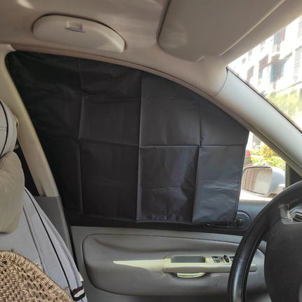 Magnetic Car Window Sunshade Cover Summer UV Protection Car Side Front