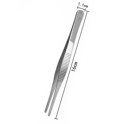 JJYY 304 Stainless Steel Food Tongs Long Handle Non-Slip Barbecue