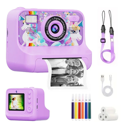 Christmas Gift 4000W Dual Lens Kids Camera 2.4inch 16X Zoom Instant