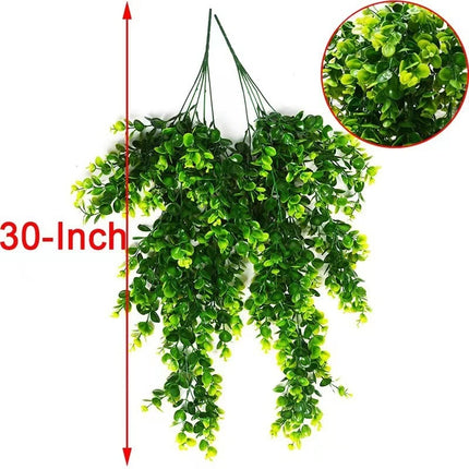 Eucalyptus Leaf Artificial Plant Vine Hanging Green Fake Plant for