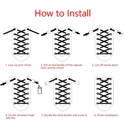 NEW Colorful Options Elastic laces Sneakers No tie Shoelace for Sports