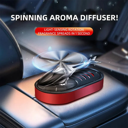 Car Aromatherapy Solar Plane Car Center Console Perfume Decoration Car