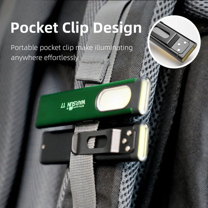 Warsun T7 Latest LED Keychain Flashlight  800Lm Portable Mini Torch