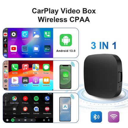 2025 CarPlay Smart Ai Box Android Wireless CarPlay Android Auto