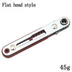 6.35mm / Red Flat head style / 46g