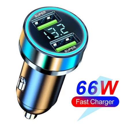 Car Charger 2-6 Ports Fast Quick Charging PD QC3.0 USB Car Phone