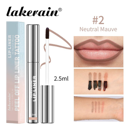 Waterproof Lip Liner Peel Off Tattoo Lipgloss Waterproof Long Lasting