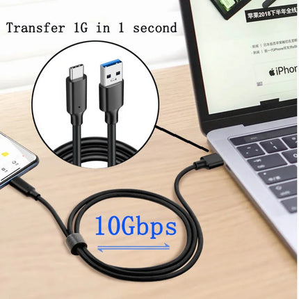 USB 3.2 to Type C Cable Data Transmission High Speed for Xiaomi Redmi