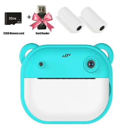 Children Digital Camera Instant Print for Kids Thermal Print Camera