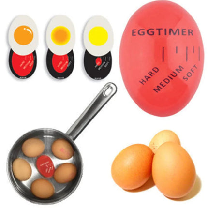 Resin Boiled Egg Timer, Fully Cooked, Half-cooked Egg Cooker Can Be