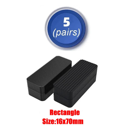 5/10pairs Carpet Mat Fixing Stickers Universal Car Foot Pad Invisible