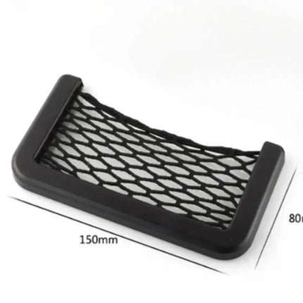 Auto Seat Side Interior Back Sundries Pocket Mesh Storage Bag Phone