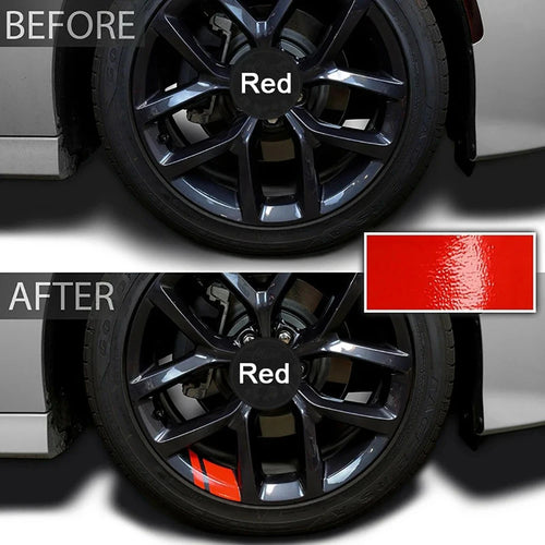 Car Wheel Reflective Stickers Auto Safety Warning Sticker Reflector