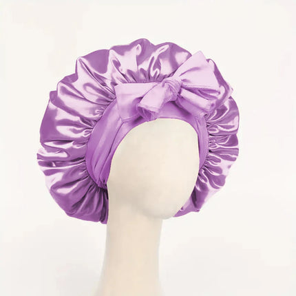 Satin Bonnet Silk Bonnet Adjustable Bonne For Sleeping Hair Bonnet