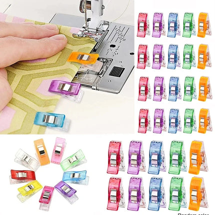 10-100PCS Sewing Clips Colorful Multipurpose Plastic Craft Crocheting