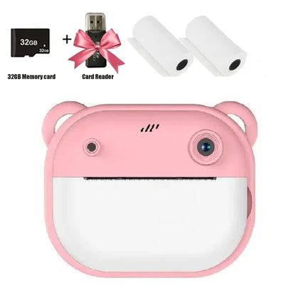 Children Digital Camera Instant Print for Kids Thermal Print Camera