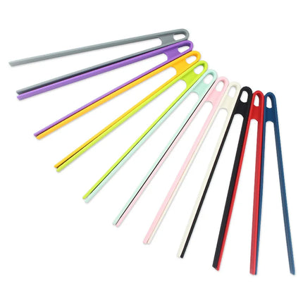 Silicone Food Toast Tongs Trivet Tongs for Kitchen Tongs Non-slip