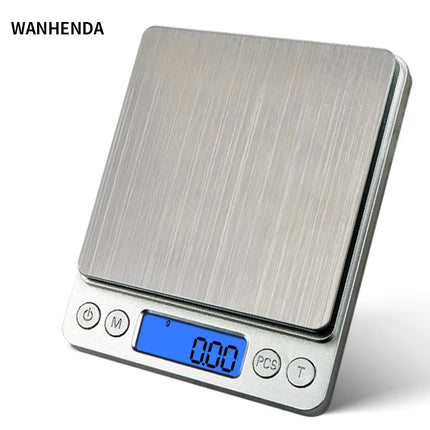 500g/0.01g Jewelry Portable Scale 3kg/0.1g Digital Display Scale