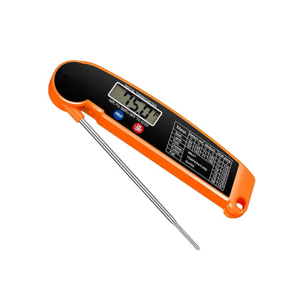 Foldable Digital Food Thermometer for Meat Water Milk Cooking Food