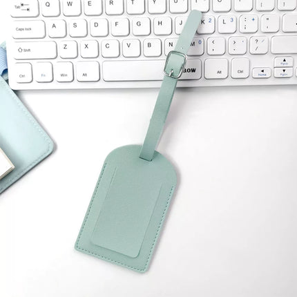 Personalize Initials Luggage Tag Custom Letters Men Women Suitcase