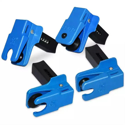 4pcs Car Brake Oil Pipe Plug Automotive Brake Nozzle Clamp Oil Tool