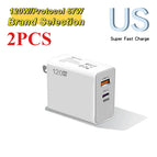 2PCS US Charger
