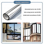 50X500Cm / Double-Sided Silver