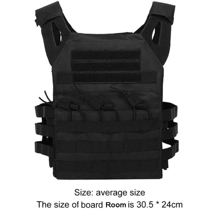Tactical Vest Waterproof Outdoor Body Armor Lightweight JPC Molle