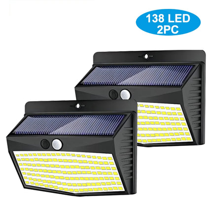 138/468/238 LED Solar Light Outdoor waterproof for garden Powered