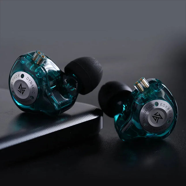 KZ EDX PRO X Dynamic Drive Earphone HIFI Bass Music Earbud Sport Noise