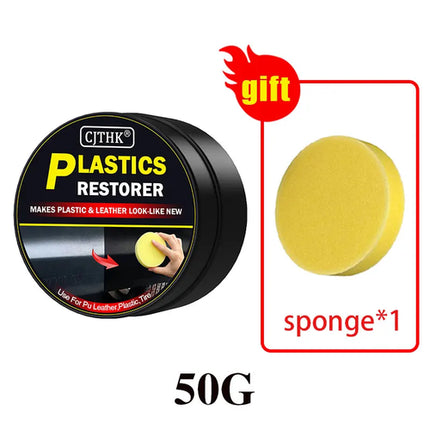 Car Plastic Restorer Universal Leather and Plastic Repair Polishing