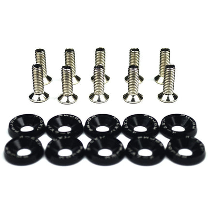 EAFC 10PCS M6x20 Car Styling Universal Modification JDM  Hexagonal