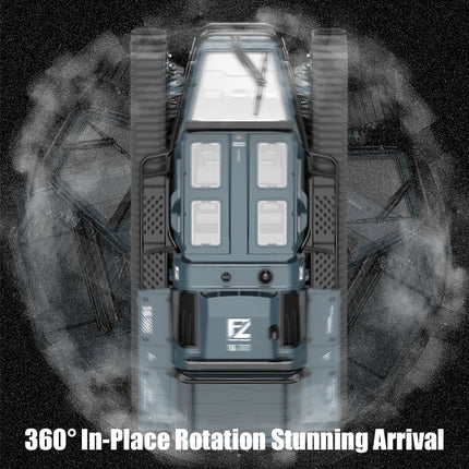 JJRC C8812 LED Light Full Scale Tracked Tank Simulation Model Toy RC