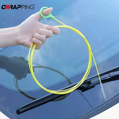 2.3m Car Sewer Unclogger Cleaning Brush Car Sunroof Long Hose Drain