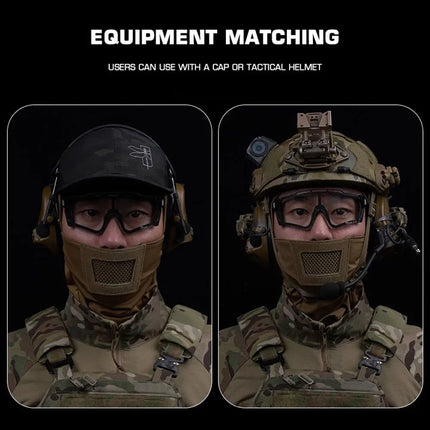 Airsoft Mask for Men Sport Mask Balaclava Headgear Full Face