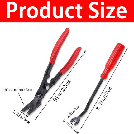 Car Decoration Clip Disassembly Pliers Fasteners Removal Rivets Puller