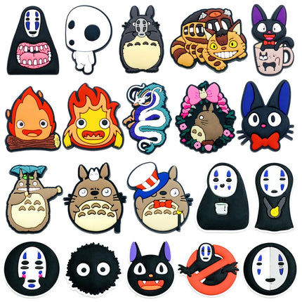 MINISO Cute Anime Shoes Charming Shoes Sandals Decoration PVC Cartoon