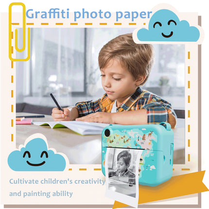 Digital Kids Instant Printing Camera Suitable for Photography Photos