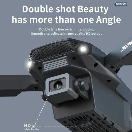 New E88 Pro RC Drone 4K Professional With 1080P Wide Angle Dual HD