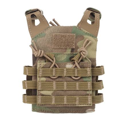 Tactical Beer Bottle Vest Mini JPC Molle Plate Carrier Vest Model