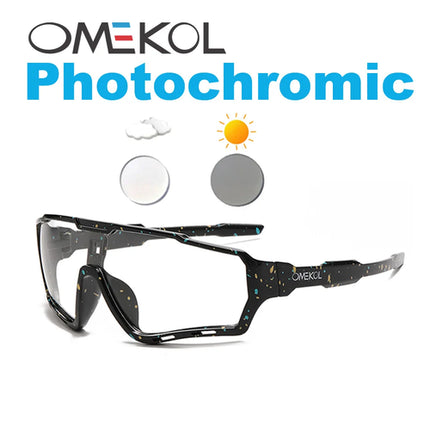 Brand New Men Women Mtb Photochromic Bicycle Eyewear Bike Baseball Sun