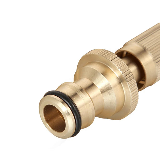 SCIMAKER Spray Nozzle Water Gun Brass High Pressure Direct Spray