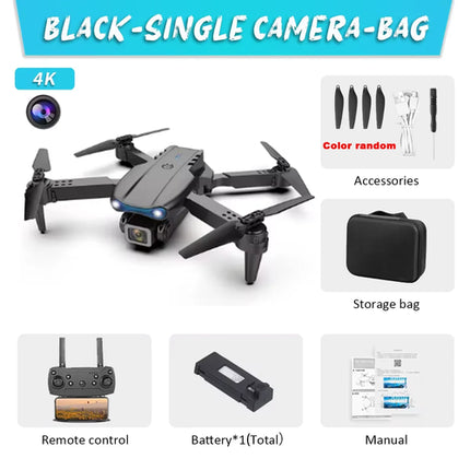 E99 K3 Pro Drone HD Professional 4k drone Dual Camera WIFI fpv
