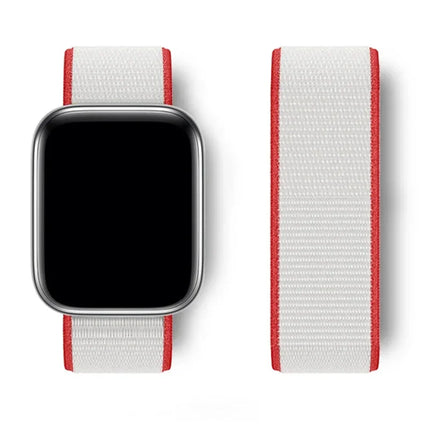 Nylon Loop For Apple Watch Band 44mm 40mm 45mm 41mm 42mm 38/45 mm