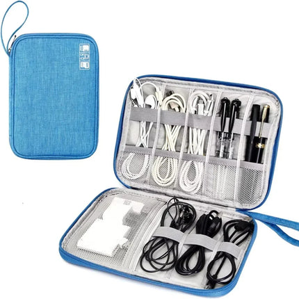 NNBILI Cable Storage Bags System Kit Case USB Charger Data phone