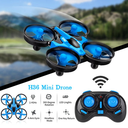 H36 Mini Drone 6-Axis Headless FPV Drones Pocket Remote Control