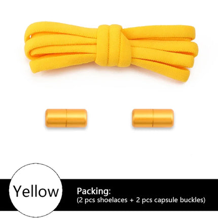 NEW Colorful Options Elastic laces Sneakers No tie Shoelace for Sports